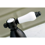 Bel-Air Two-Handle 3-Hole Deck Mount Widespread Bathroom Faucet with Pop-Up Drain