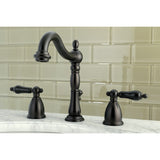 Duchess Two-Handle 3-Hole Deck Mount Widespread Bathroom Faucet with Pop-Up Drain