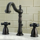 Duchess Two-Handle 3-Hole Deck Mount Widespread Bathroom Faucet with Pop-Up Drain
