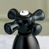 Duchess Two-Handle 3-Hole Deck Mount Widespread Bathroom Faucet with Pop-Up Drain