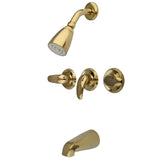 Legacy Triple-Handle Tub and Shower Faucet