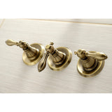 American Classic Triple-Handle Tub and Shower Faucet