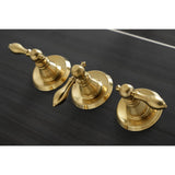 American Classic Triple-Handle Tub and Shower Faucet
