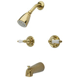 Victorian Double-Handle Tub and Shower Faucet