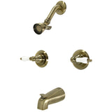 Victorian Double-Handle Tub and Shower Faucet