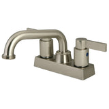 NuvoFusion Double-Handle 2-Hole Deck Mount Laundry Faucet