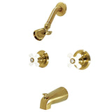 Victorian Double-Handle Tub and Shower Faucet