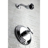 Concord Single-Handle 2-Hole Wall Mount Shower Faucet Trim Only