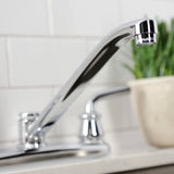 Restoration Two-Handle 2-Hole 8" Centerset Kitchen Faucet