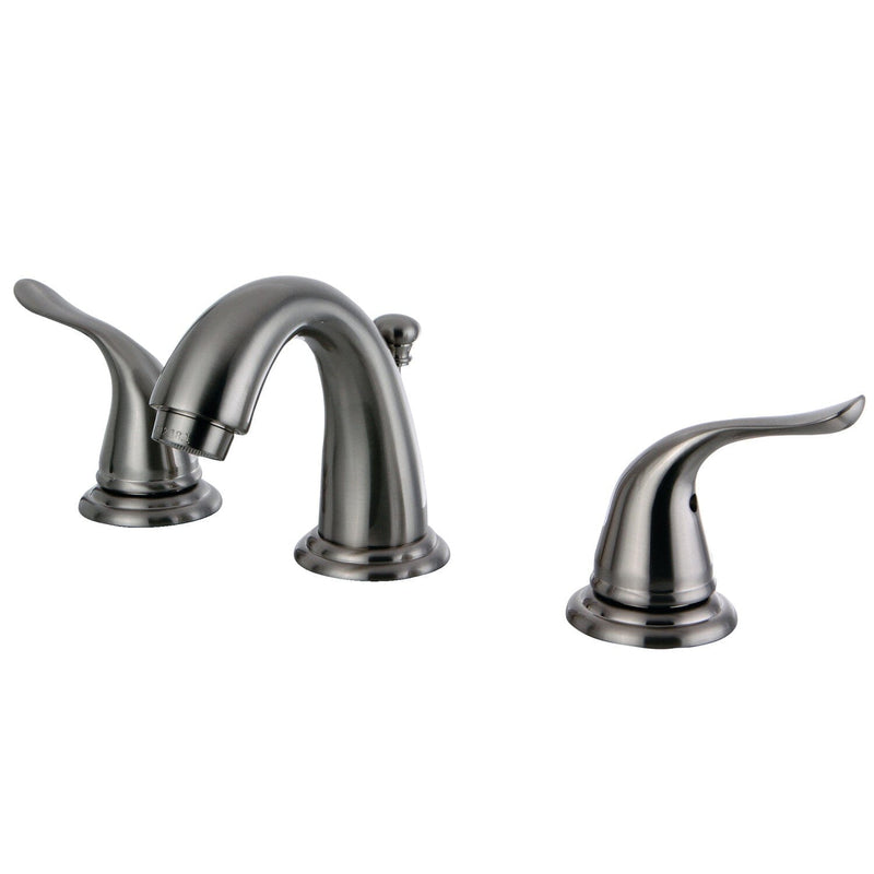 Yosemite Two-Handle 3-Hole Deck Mount Widespread Bathroom Faucet with Pop-Up Drain