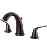 Yosemite Two-Handle 3-Hole Deck Mount Widespread Bathroom Faucet with Pop-Up Drain