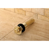 Fauceture Brass Lift and Turn Bathroom Sink Drain with Overflow, 17 Gauge