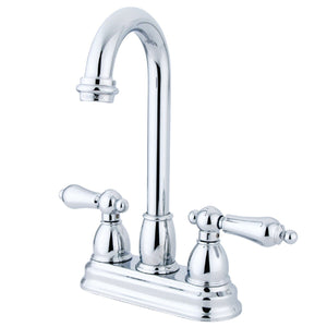 Restoration Two-Handle 2-Hole Deck Mount Bar Faucet