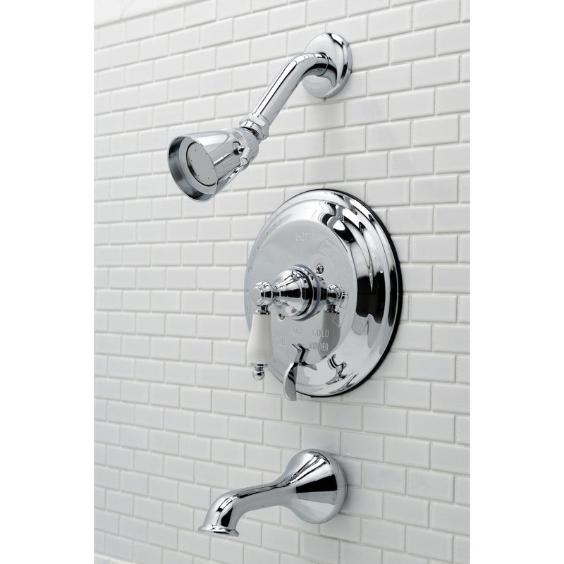 Restoration Single-Handle Pressure Balanced Tub and Shower Faucet