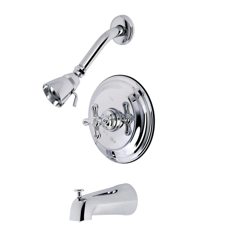Restoration Single-Handle Pressure Balanced Tub and Shower Faucet
