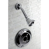 Single-Handle Pressure Balanced Shower Faucet, Trim Only without Handle