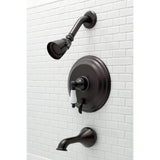 Restoration Single-Handle Pressure Balanced Tub and Shower Faucet
