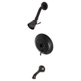 Single-Handle Pressure Balanced Tub and Shower Faucet, Trim Only without Handle