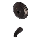Pressure Balanced Tub Faucet, Trim Only without Handle