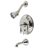 Restoration Single-Handle Pressure Balanced Tub and Shower Faucet