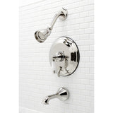 Restoration Single-Handle Pressure Balanced Tub and Shower Faucet