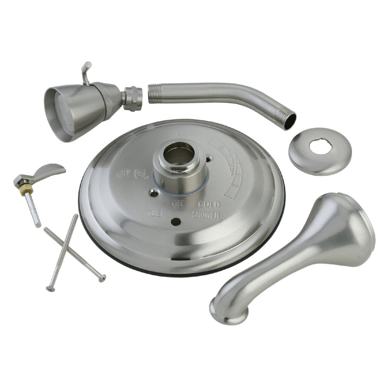 Single-Handle Pressure Balanced Tub and Shower Faucet, Trim Only without Handle