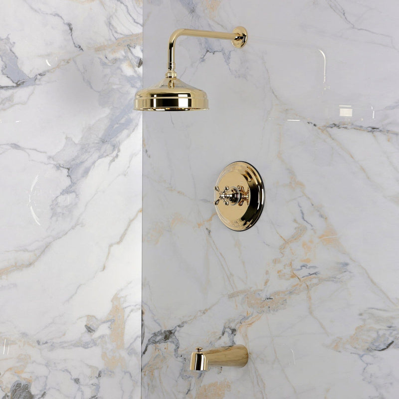 Metropolitan Single-Handle Pressure Balanced Tub and Shower Faucet