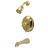 English Vintage Single-Handle Pressure Balanced Tub and Shower Faucet
