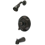 English Vintage Single-Handle Pressure Balanced Tub and Shower Faucet