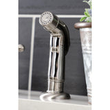 Metropolitan Two-Handle 4-Hole 8" Centerset Kitchen Faucet with Side Sprayer