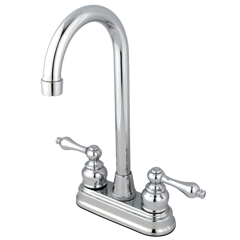 Victorian Two-Handle 2-Hole Deck Mount Bar Faucet