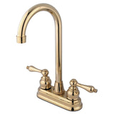 Victorian Two-Handle 2-Hole Deck Mount Bar Faucet
