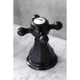 Metropolitan Two-Handle 3-Hole Deck Mount Widespread Bathroom Faucet with Pop-Up Drain