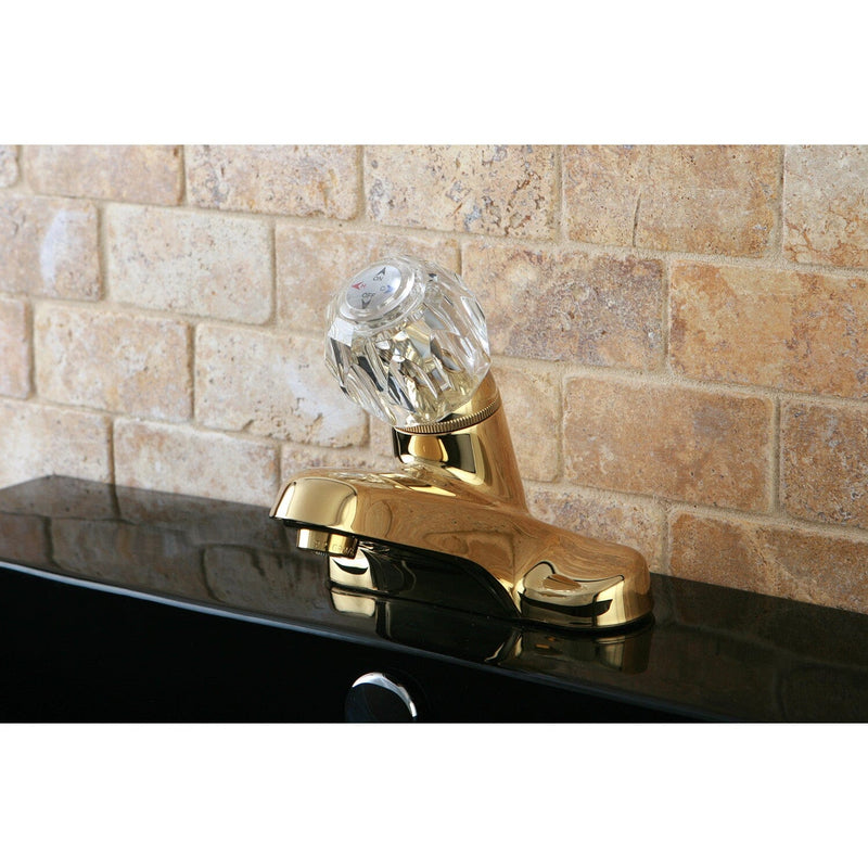 Americana Single-Handle 3-Hole Deck Mount 4-Inch Centerset Bathroom Faucet