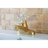 Americana Single-Handle 3-Hole Deck Mount 4-Inch Centerset Bathroom Faucet