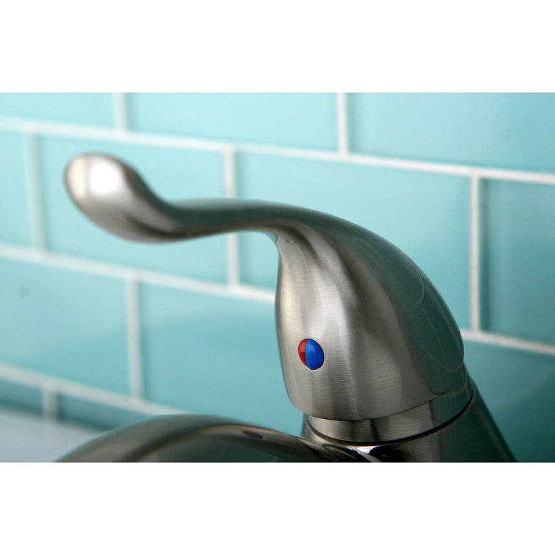 Yosemite Single-Handle 3-Hole Deck Mount 4-Inch Centerset Bathroom Faucet with Pop-Up Drain