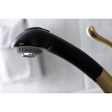 Yosemite Single-Handle 1-or-3 Hole Deck Mount Pull-Out Sprayer Kitchen Faucet