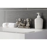 Metropolitan Double-Handle 3-Hole Deck Mount 4-Inch Centerset Bathroom Faucet with Pop-Up Drain