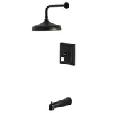 Demure Single-Handle Pressure Balanced Tub and Shower Faucet