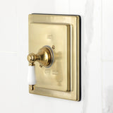 Demure Single-Handle Pressure Balanced Tub and Shower Faucet