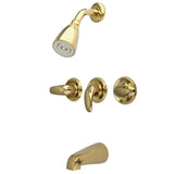 Legacy Triple-Handle Tub and Shower Faucet