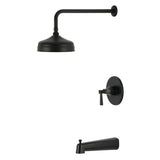 Single-Handle Pressure Balanced Tub and Shower Faucet