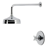 Convergent Knurled Single-Handle Pressure Balanced Shower Faucet