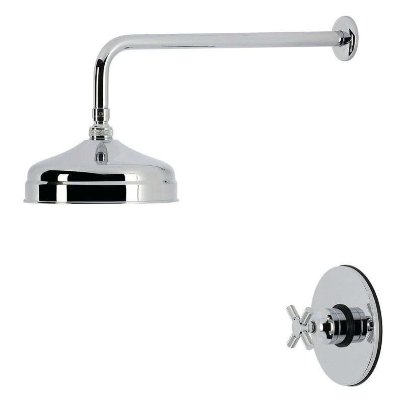 Convergent Knurled Single-Handle Pressure Balanced Shower Faucet