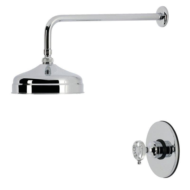 Wendell Knurled Single-Handle Pressure Balanced Shower Faucet