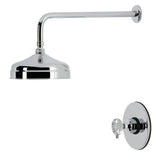 Wendell Knurled Single-Handle Pressure Balanced Shower Faucet