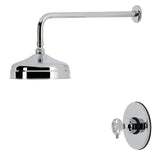 Wendell Knurled Single-Handle Pressure Balanced Shower Faucet