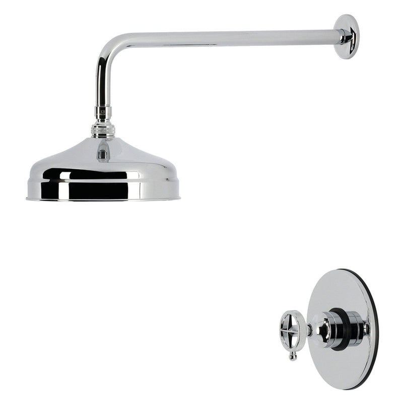 Levante Knurled Single-Handle Pressure Balanced Shower Faucet