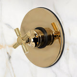 Convergent Knurled Single-Handle Pressure Balanced Tub and Shower Faucet