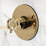 Wendell Knurled Single-Handle Pressure Balanced Tub and Shower Faucet